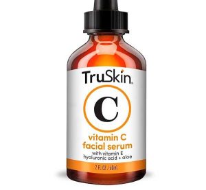 TruSkin Vitamin C Serum For Face ? Anti Aging Formula with Vitamin C, Hyaluronic Acid, Vitamin E ? Brightening Serum ? Improve Appearance of Dark Spots, Tone, Fine Lines & Wrinkles, 2 Fl Oz