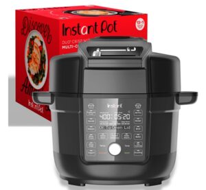 Instant Pot Duo 7-in-1 Electric Pressure Cooker, Slow Cooker, Rice Cooker, Steamer, Saut?, Yogurt Maker, Warmer & Sterilizer, Includes App With Over 800 Recipes, Stainless Steel, 6 Quart