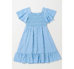 blibean Tween Girls 2025 Summer Dresses Kids Chiffon Dress Size 6-15 Years