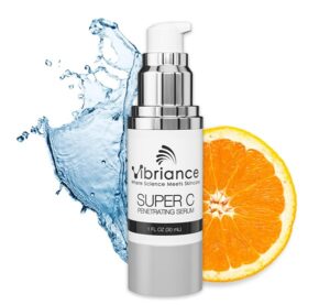Vibriance Super C Serum for Mature Skin, Made in USA, All-in-One Vitamin Formula Hydrates, Firms, Lifts, Smooths, Targets Age Spots, Wrinkles, 1 fl oz