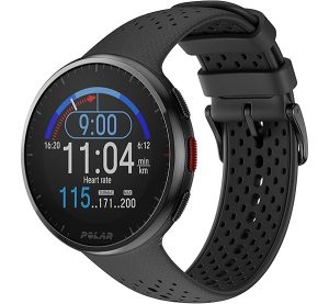 POLAR Pacer Pro Advanced Ultra-Light GPS Fitness Tracker Smartwatch for Runners with Training Program & Recovery Tools; S-L, for Men or Women, Grey-Black Visit the POLAR Store