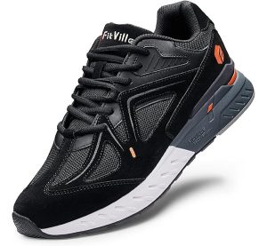 FitVille Extra Wide Walking Shoes for Men Wide Width Sneakers for Flat Feet Arch Fit Heel Pain Relief – Rebound Core