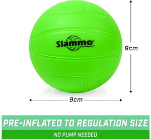 GoSports Slammo Official Replacement Balls 3-Pack – Works for All Roundnet Game Sets – Choose Between Competition Size or XL Size Balls